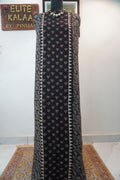 Ajrakh handblock kala cotton Kurti /top material/ black/ Block pattren 16