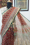 Handblock kota saree/ design 3