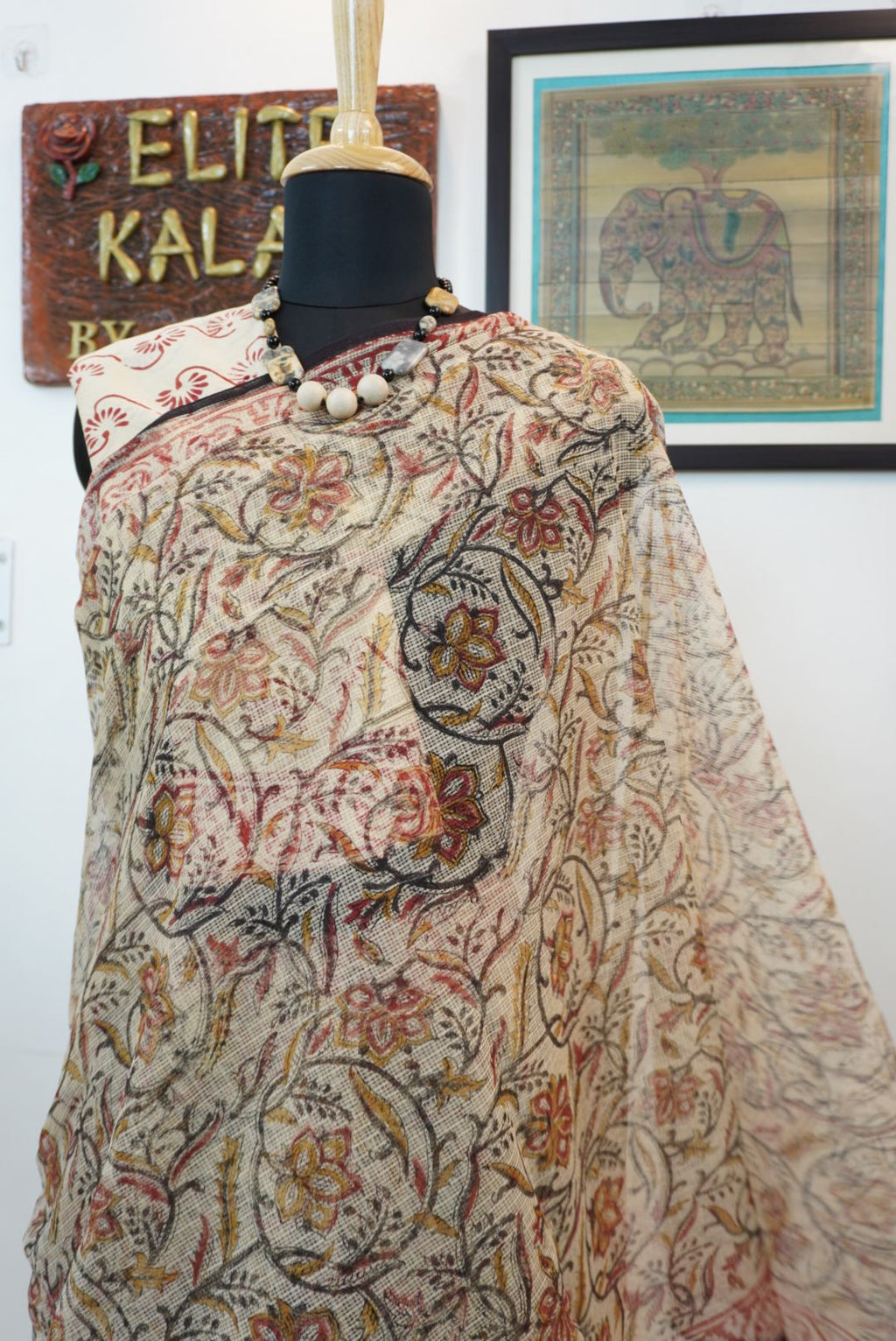 Handblock kota saree/ design 4