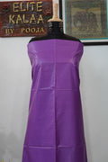Tusser by desi tusser handloom fabric - purple